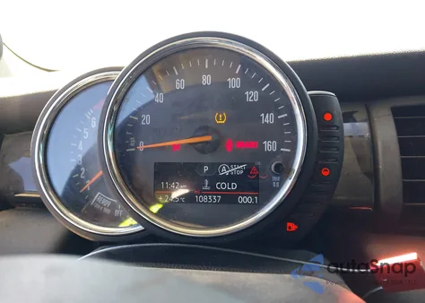 2017 Mini Hardtop Cooper S z USA, uszkodzony, nr VIN WMWXU3C53H2D33000